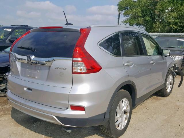 2HKRM4H72GH724970 - 2016 HONDA CR-V EXL SILVER photo 4