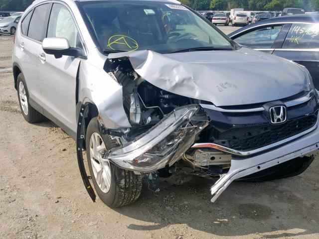 2HKRM4H72GH724970 - 2016 HONDA CR-V EXL SILVER photo 9