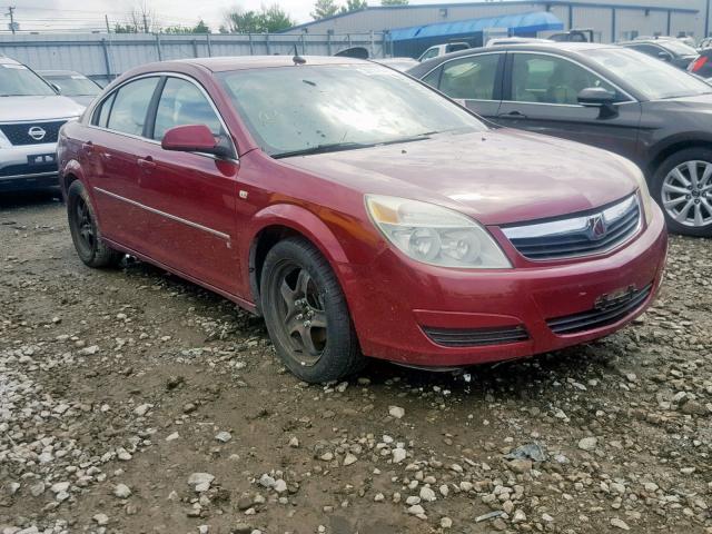 1G8ZS57N77F138684 - 2007 SATURN AURA XE RED photo 1