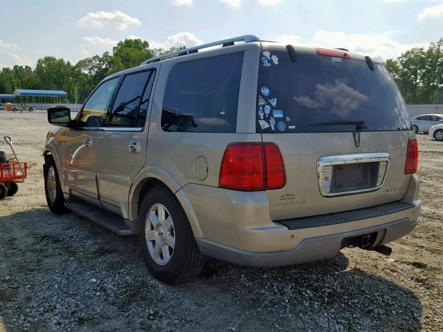 5LMFU27R24LJ25853 - 2004 LINCOLN NAVIGATOR ბეჟი ფოტო 3