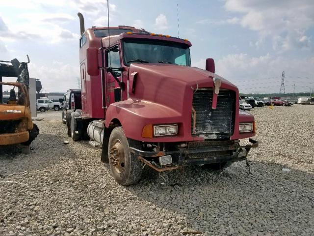 1XKADB9X6SJ642146 - 1995 KENWORTH CONSTRUCTI MAROON photo 1