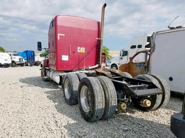 1XKADB9X6SJ642146 - 1995 KENWORTH CONSTRUCTI MAROON photo 3