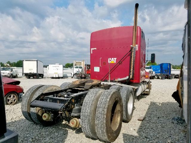 1XKADB9X6SJ642146 - 1995 KENWORTH CONSTRUCTI MAROON photo 4