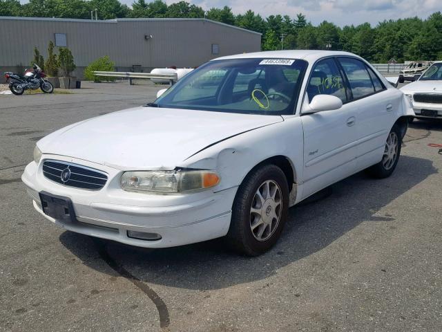 2G4WB52K0X1535114 - 1999 BUICK REGAL LS WHITE photo 2