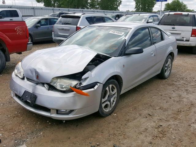1G8AW12F73Z147582 - 2003 SATURN ION LEVEL SILVER photo 2