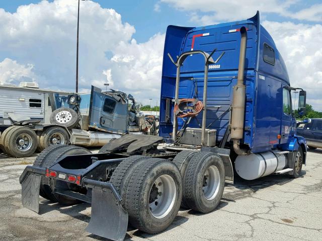 4V4NC9TJ96N447738 - 2006 VOLVO VN VNL BLUE photo 4