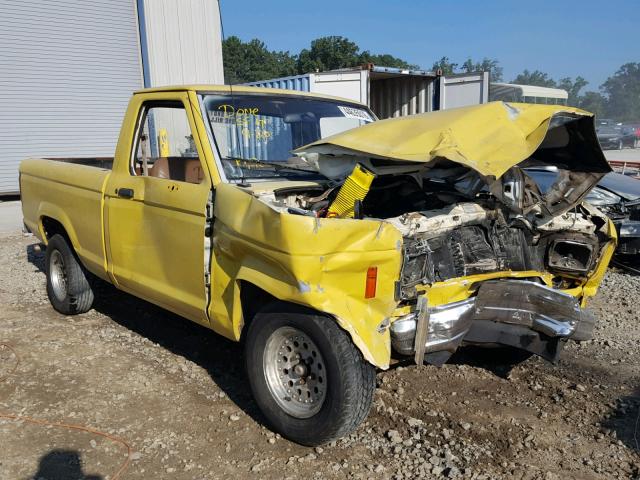 1FTBR10C0JUA11556 - 1988 FORD RANGER YELLOW photo 1