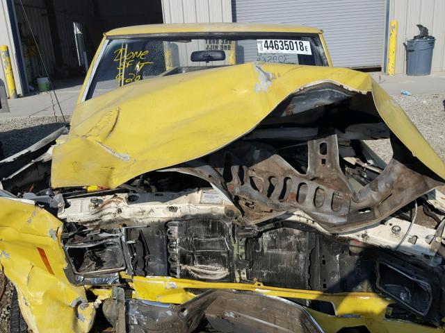 1FTBR10C0JUA11556 - 1988 FORD RANGER YELLOW photo 7