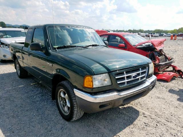 1FTYR44U52PA53526 - 2002 FORD RANGER SUP GREEN photo 1