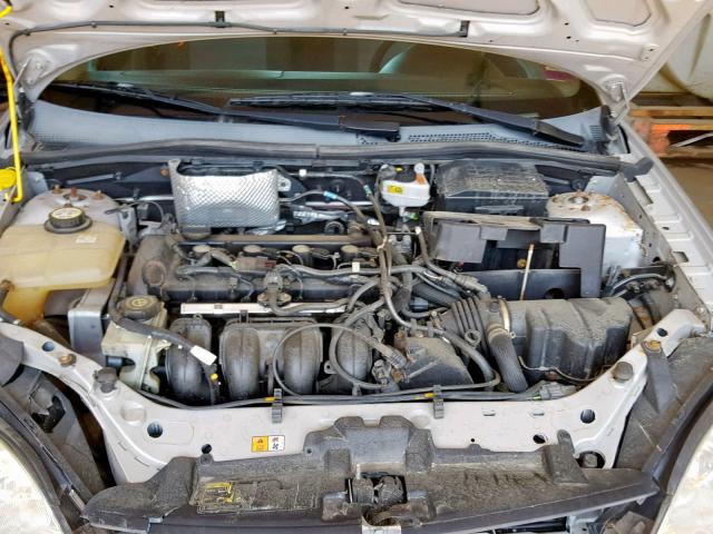 1FAFP34N57W244642 - 2007 FORD FOCUS ZX4 SILVER photo 7