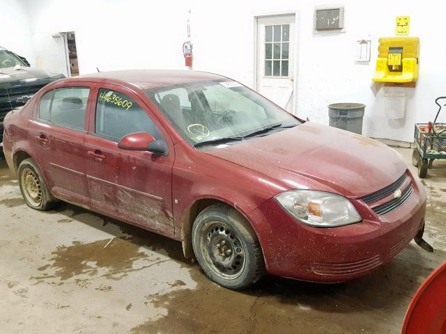 1G1AT58H797226052 - 2009 CHEVROLET COBALT LT MAROON photo 1