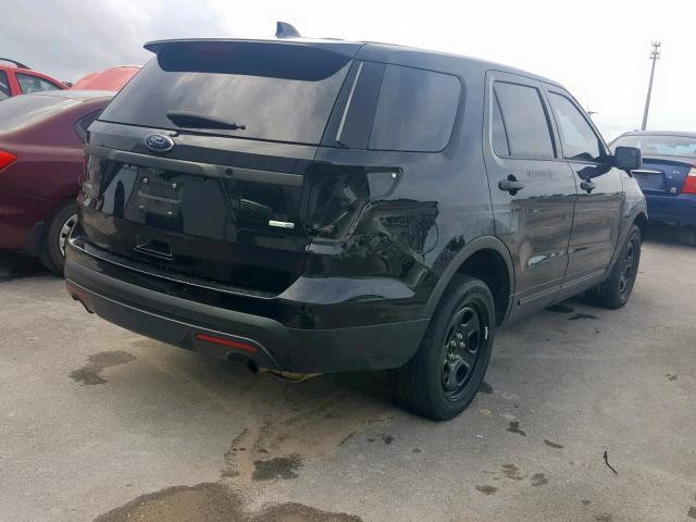 1FM5K8AR1HGA04262 - 2017 FORD EXPLORER P BLACK photo 4