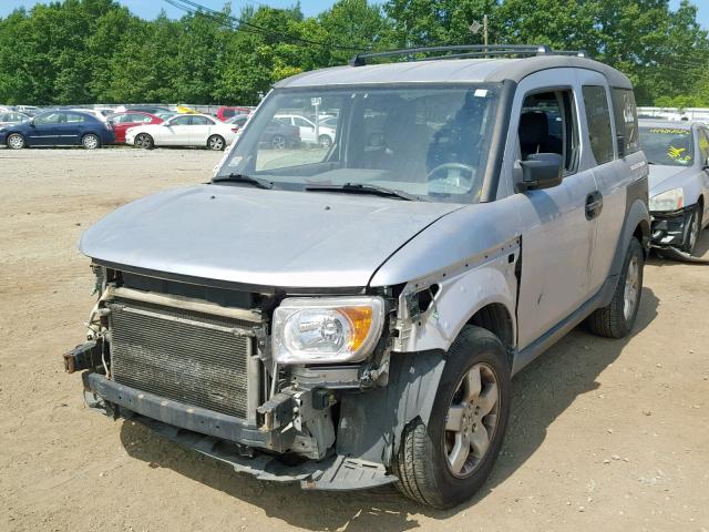 5J6YH28573L041021 - 2003 HONDA ELEMENT EX SILVER photo 2