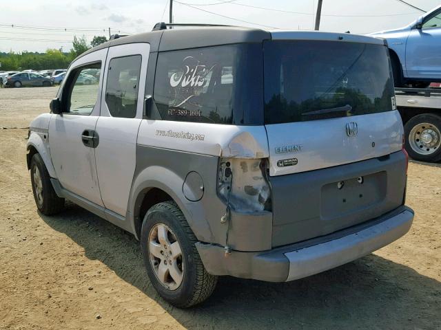 5J6YH28573L041021 - 2003 HONDA ELEMENT EX SILVER photo 3