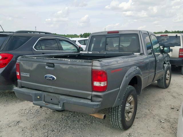 1FTYR44U77PA43247 - 2007 FORD RANGER SUP GRAY photo 4