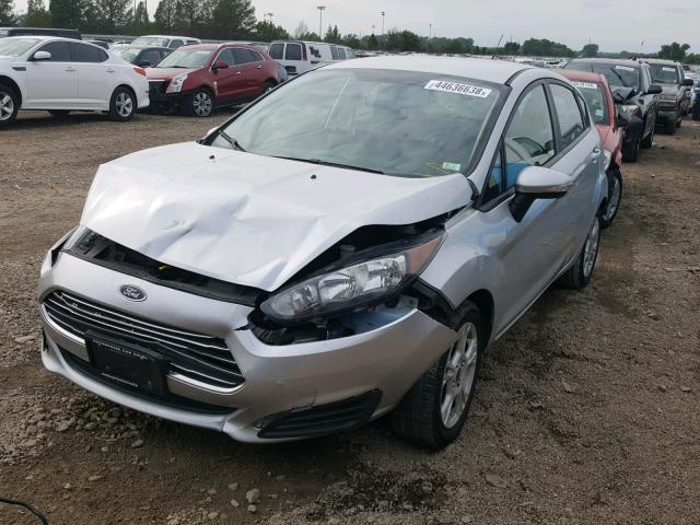 3FADP4EJ6EM217665 - 2014 FORD FIESTA SE SILVER photo 2