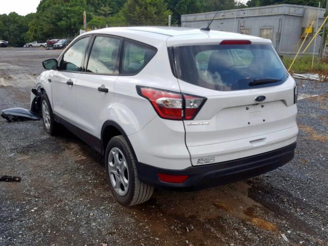 1FMCU0F72JUA60213 - 2018 FORD ESCAPE S WHITE photo 3