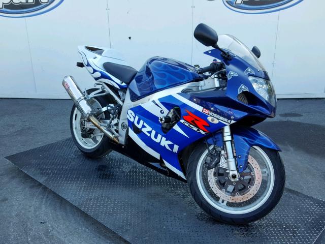 JS1GR7HA332104995 - 2003 SUZUKI GSX-R750 BLUE photo 1