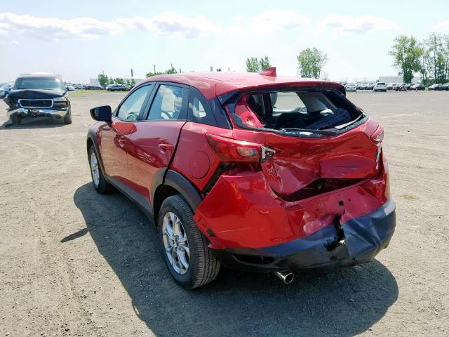 JM1DKDC76H0152050 - 2017 MAZDA CX-3 TOURI RED photo 3