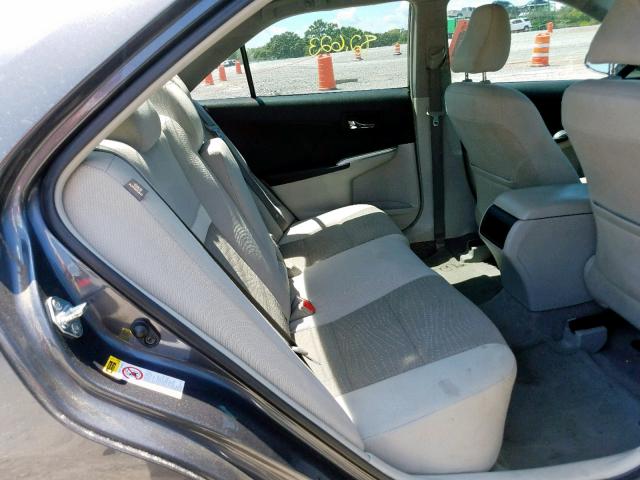 4T1BD1FK8CU017598 - 2012 TOYOTA CAMRY HYBR GRAY photo 6