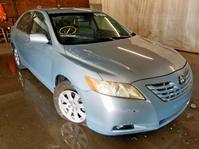 4T1BE46K27U555296 - 2007 TOYOTA CAMRY CE/L BLUE photo 1