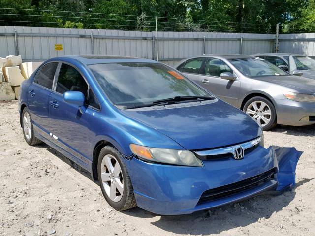 2HGFA16968H532929 - 2008 HONDA CIVIC EXL 蓝色 照片 1