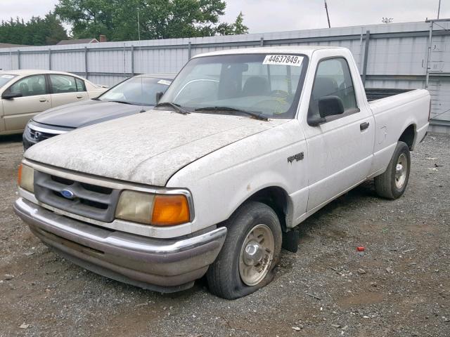 1FTCR10A6STA46855 - 1995 FORD RANGER WHITE photo 2