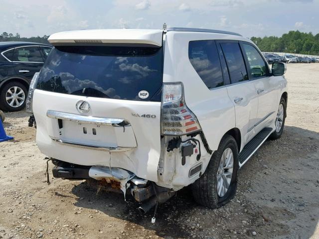 JTJBM7FX1F5118593 - 2015 LEXUS GX WHITE photo 4