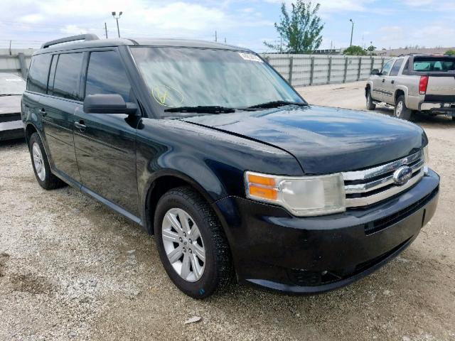 2FMGK5BC9ABA46483 - 2010 FORD FLEX SE BLACK photo 1