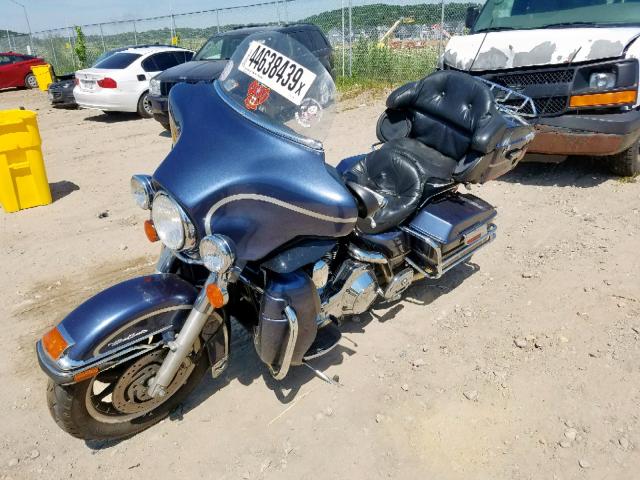 1HD1FCW193Y609256 - 2003 HARLEY-DAVIDSON FLHTCUI BLUE photo 2