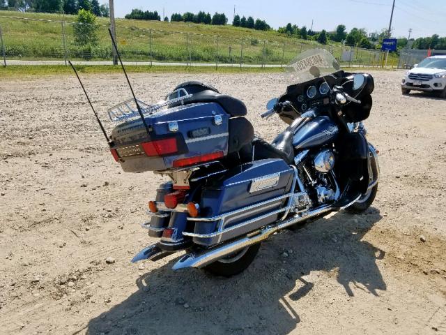 1HD1FCW193Y609256 - 2003 HARLEY-DAVIDSON FLHTCUI BLUE photo 4