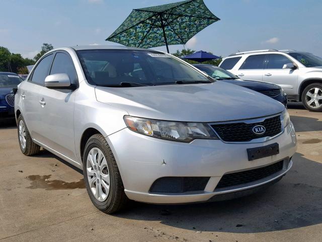 KNAFU4A25C5584762 - 2012 KIA FORTE EX SILVER photo 1