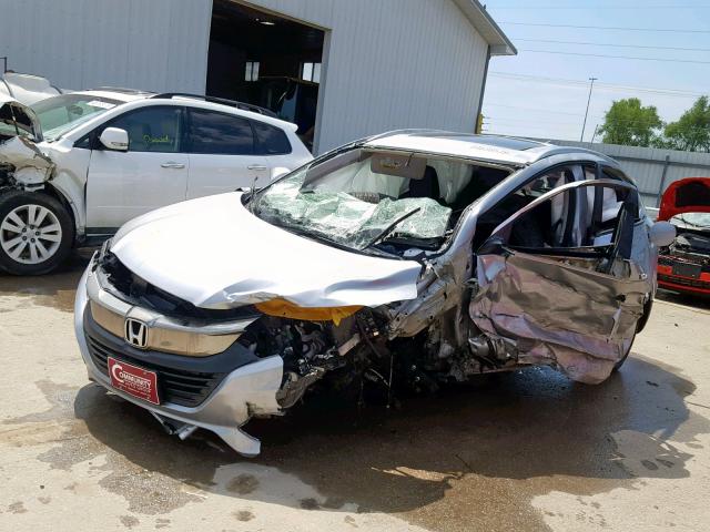 3CZRU6H5XKM712122 - 2019 HONDA HR-V EX SILVER photo 2