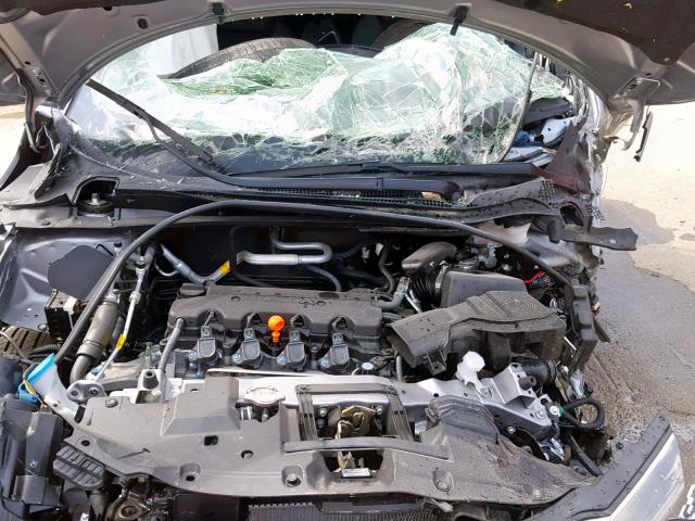 3CZRU6H5XKM712122 - 2019 HONDA HR-V EX SILVER photo 7