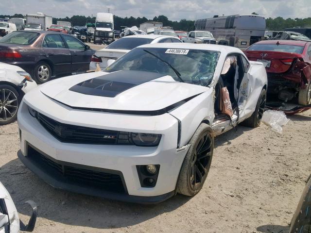 2G1FS1EP7C9800023 - 2012 CHEVROLET CAMARO ZL1 WHITE photo 1