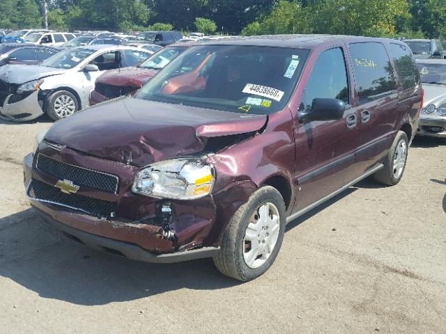 1GNDV23W08D178548 - 2008 CHEVROLET UPLANDER L 栗色 照片 2