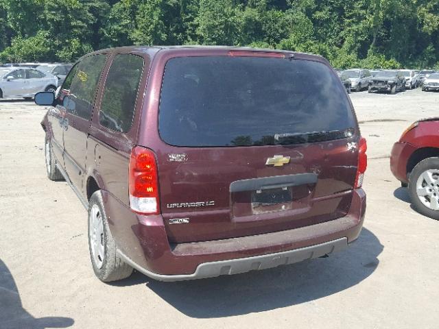 1GNDV23W08D178548 - 2008 CHEVROLET UPLANDER L 栗色 照片 3