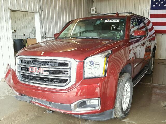 1GKS2FKC5GR151567 - 2016 GMC YUKON XL K RED photo 2