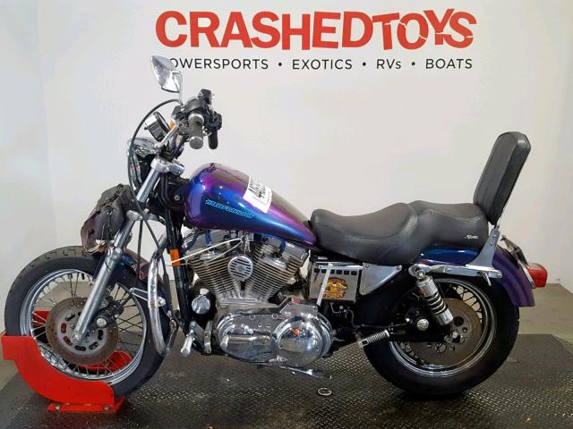 1HD4CFM1XSY213247 - 1995 HARLEY-DAVIDSON XL883 DELU PURPLE photo 3