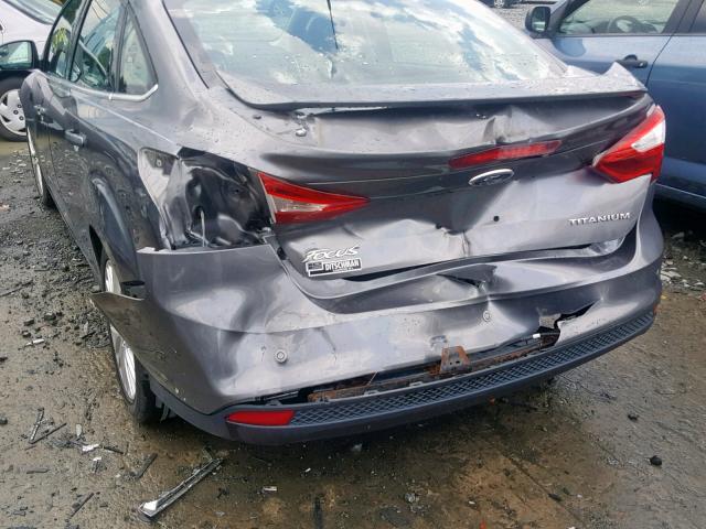 1FADP3J22EL146944 - 2014 FORD FOCUS TITA GRAY photo 9