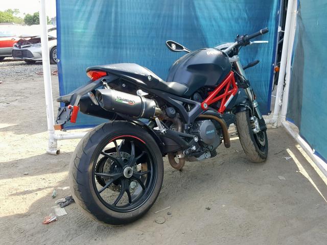 ZDM1RANN2EB077070 - 2014 DUCATI MONSTER 79 BLACK photo 4