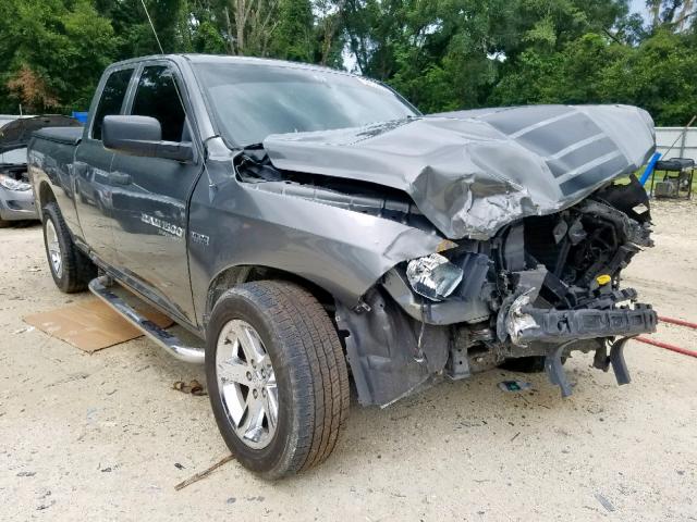 1C6RD6FTXCS131467 - 2012 DODGE RAM 1500 S GRAY photo 1