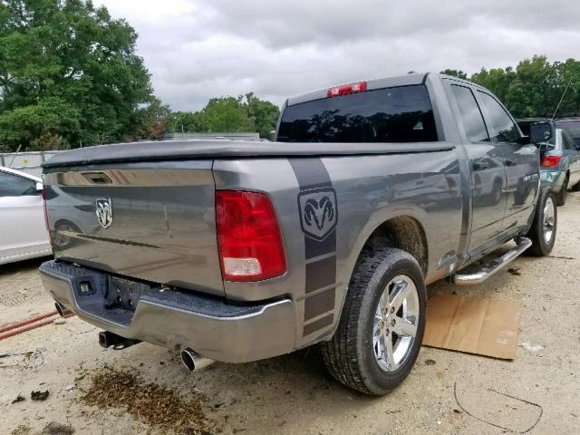 1C6RD6FTXCS131467 - 2012 DODGE RAM 1500 S GRAY photo 4