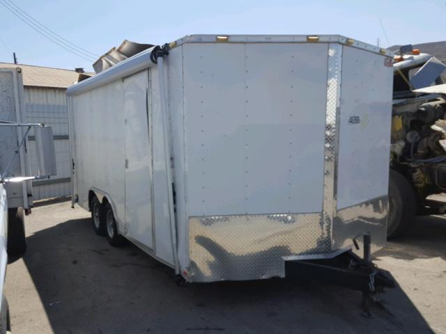 5NHUEHT22DT442102 - 2013 CARGO 28 TRAILER WHITE photo 1