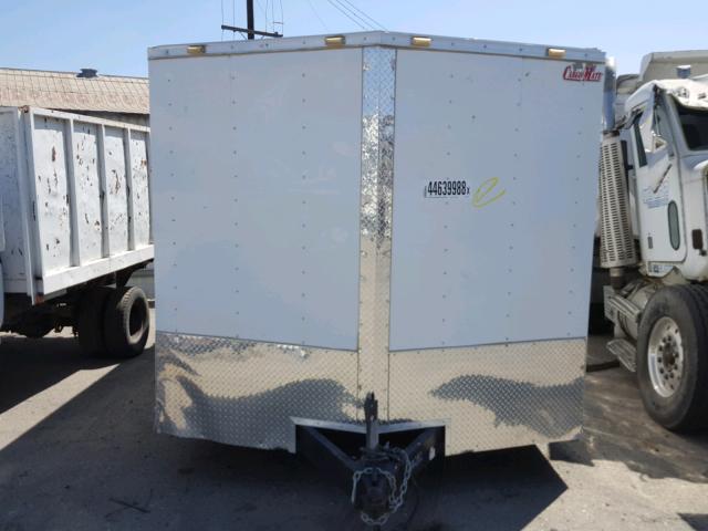 5NHUEHT22DT442102 - 2013 CARGO 28 TRAILER WHITE photo 2