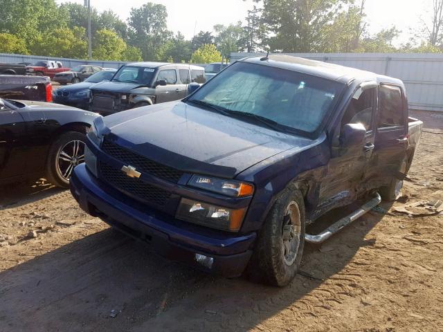 1GCJTCDE7A8108914 - 2010 CHEVROLET COLORADO L BLUE photo 2