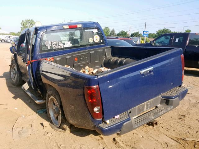 1GCJTCDE7A8108914 - 2010 CHEVROLET COLORADO L BLUE photo 3