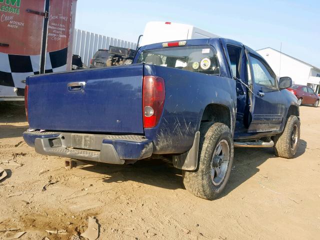 1GCJTCDE7A8108914 - 2010 CHEVROLET COLORADO L BLUE photo 4