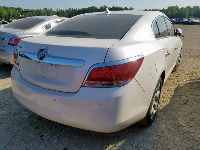 1G4GC5ED7BF354964 - 2011 BUICK LACROSSE C WHITE photo 4