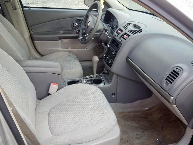 1G1ZS68N27F275339 - 2007 CHEVROLET MALIBU MAX 银色 照片 5